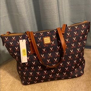 Dooney & Bourke zip top shopper